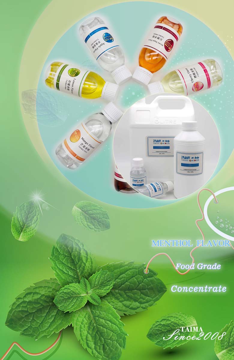 Concentrate Food Grade menthol Flavor