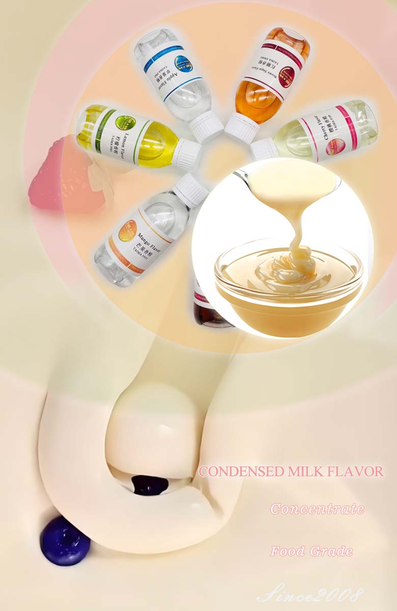 Food-grade condensed milk flavor for dairy products