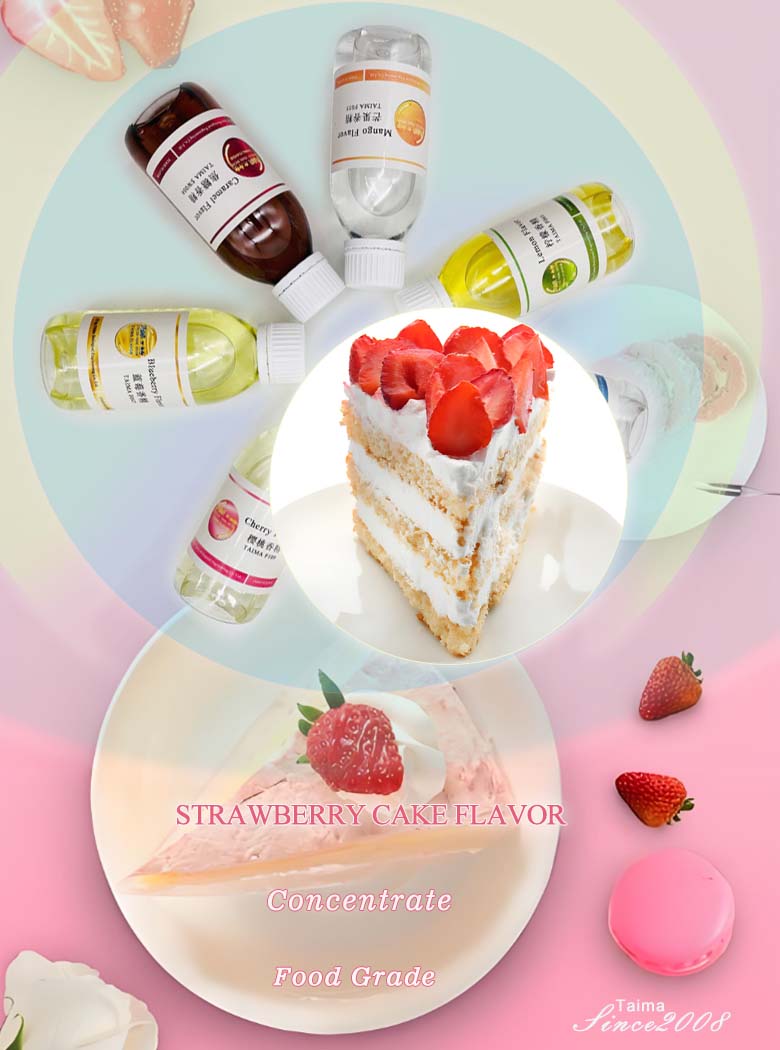 Food Grade strawberry cake concentrate Flavor