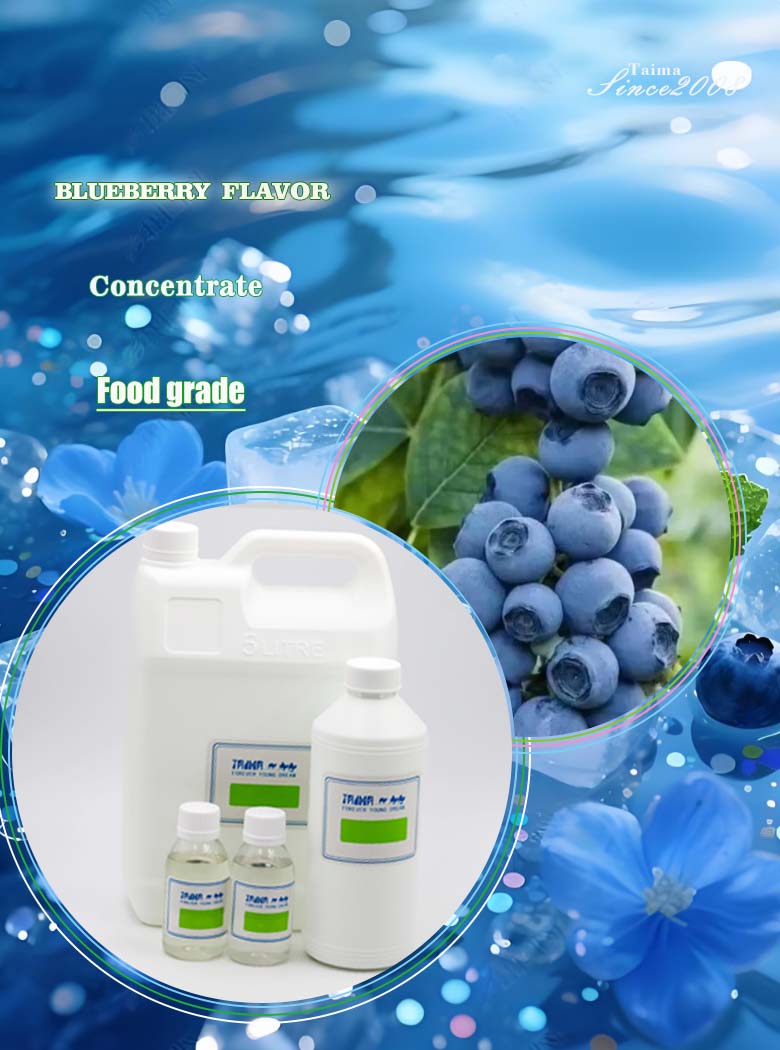 Food-grade blueberry fruit concentrate flavor aroma for Food
