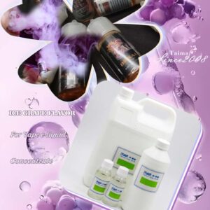 Tobacco French ice grape flavour for vape e-liquid e-cigarette