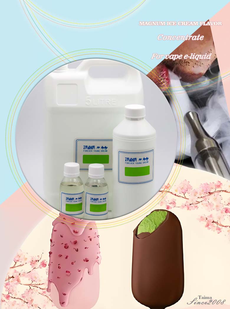 Tobacco Magnum ice cream flavour for vape e-liquid e-cigarette