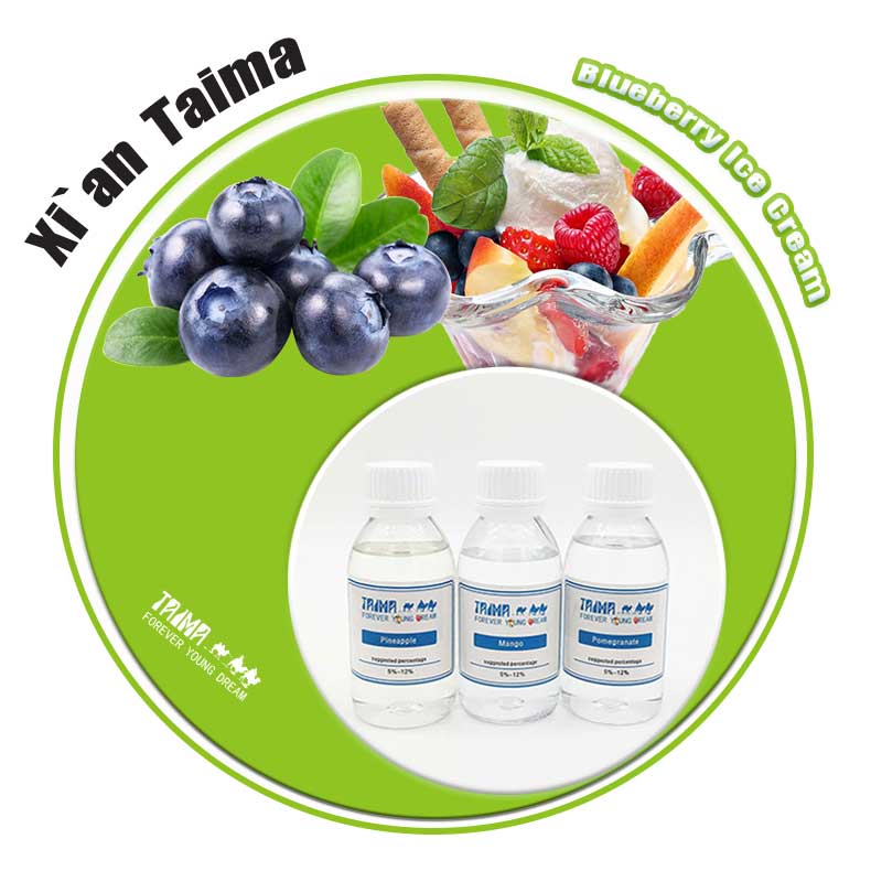 Blueberry Ice Cream Vape Flavor