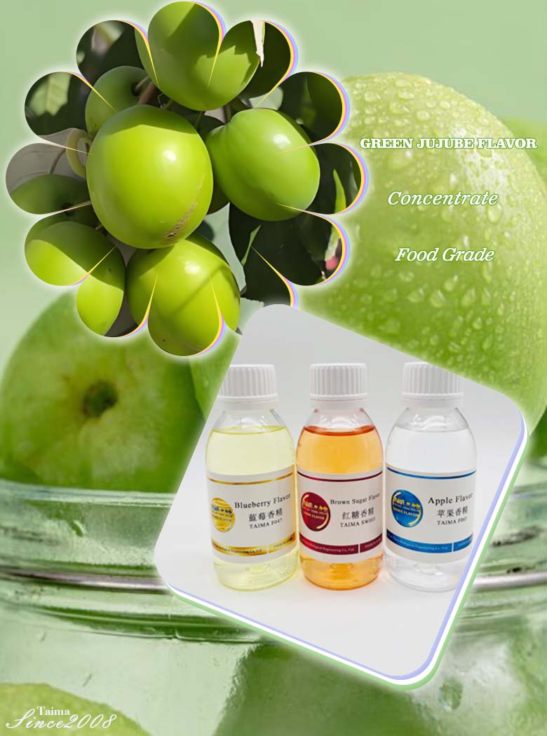 Food-grade Concentrate Green jujube fruit flavoring for beverages
