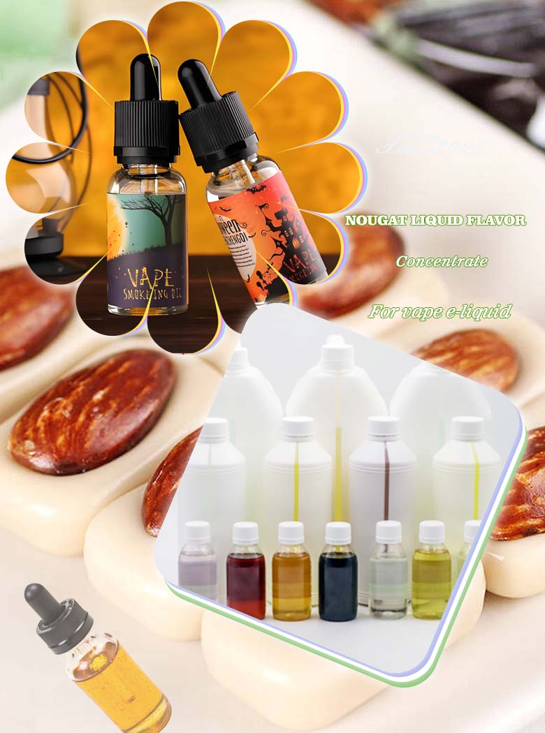 Nougat liquid flavor concentrate fragrance for vape e-cigarette
