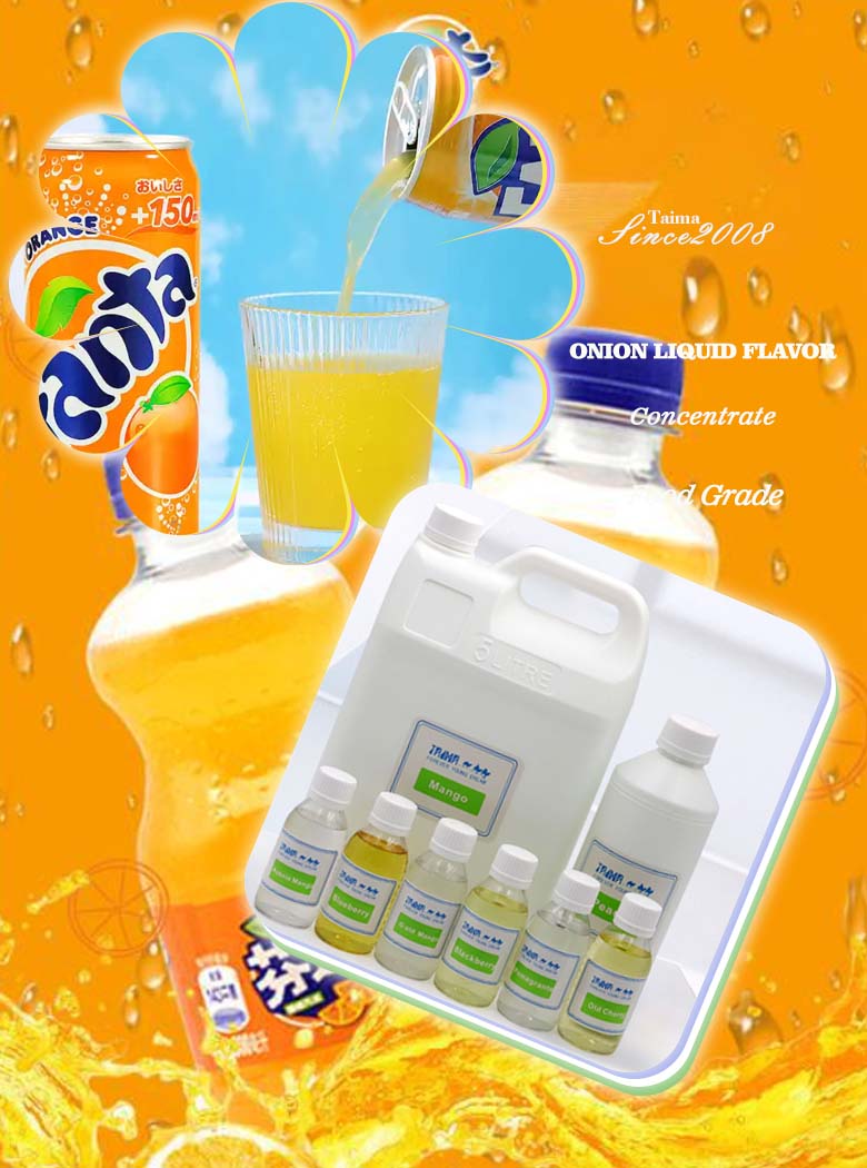 Concentrate Food Fanta orange aroma enhances drinks and juice
