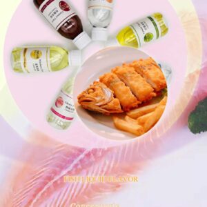 Fish Flavour Food Grade concentrate meat flavor essence for BBQ