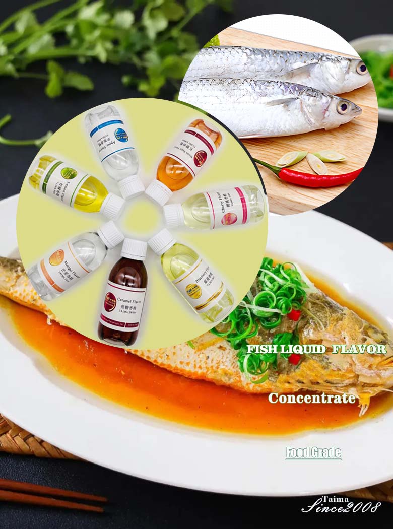 Taima Fish Flavour Food Grade concentrate savory liquid aroma flavor for snaks