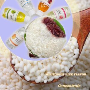 Food-grade glutinous rice concentrate, fruit flavoring liquid for food