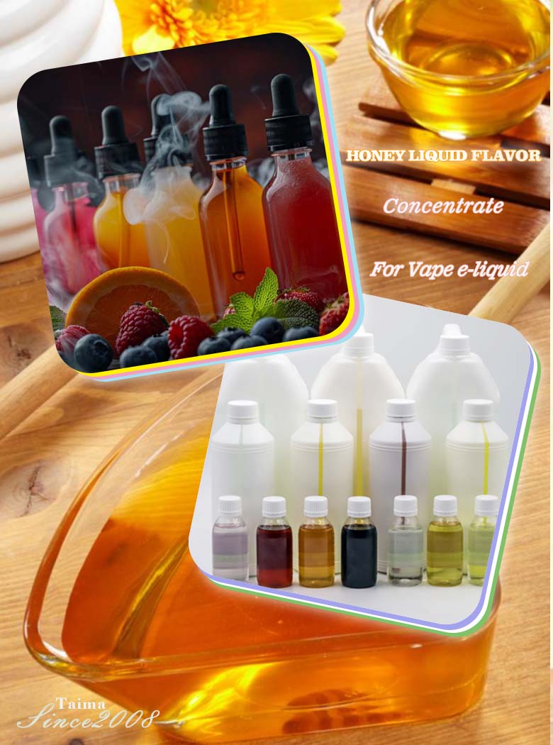 Honey flavor concentrate fragrance for vape e-liquid e-cigarette e-juice