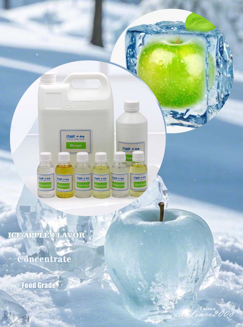 Concentrated food-grade ice apple fruit flavoring liquid fragrance for beverages