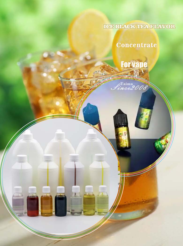 Taima concentrated ice black tea fruit flavor fragrance for vape e-liquid e-cigarette e-juice