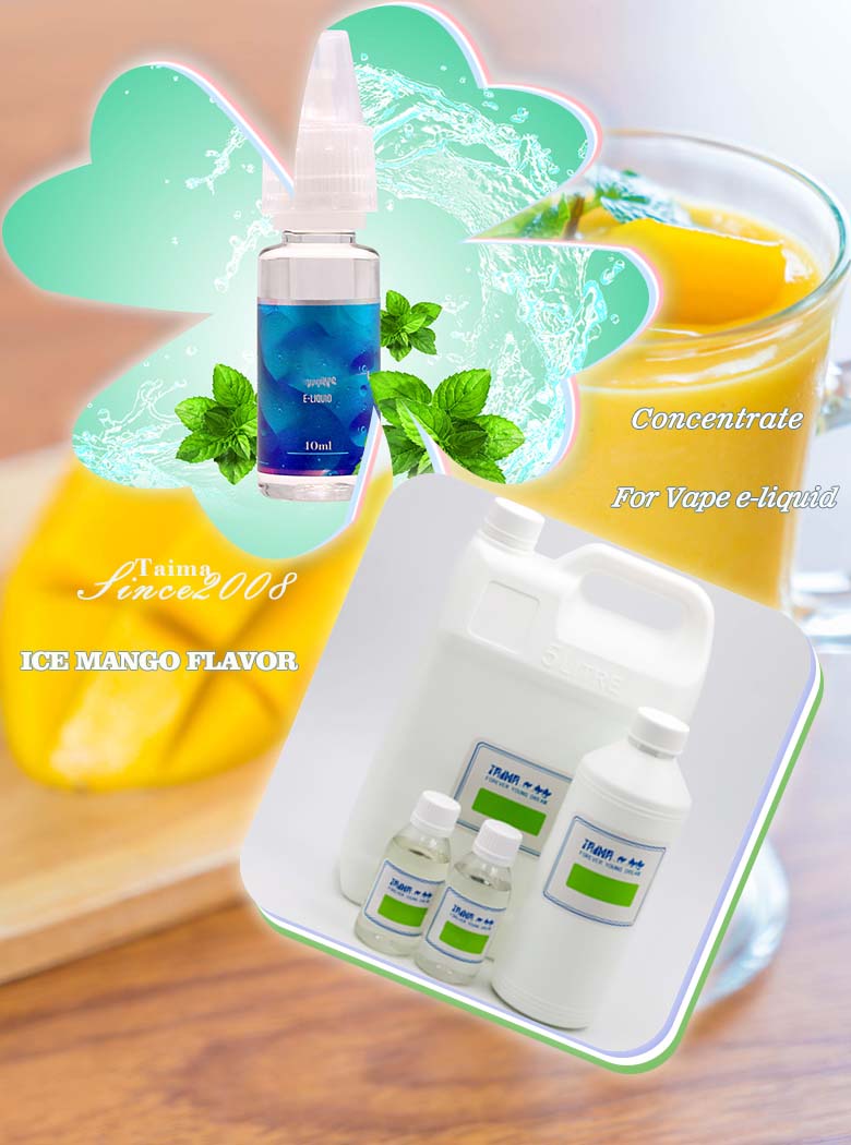 Concentrated ice mango flavor fragrance for vape e-liquid e-cigarette e-juice
