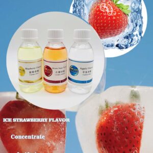 Concentrated food ice strawberry fruit flavor and fragrance for ice cream