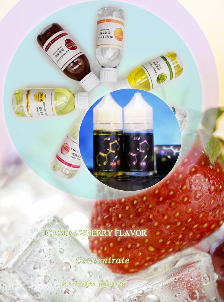 Taima concentrated ice strawberry fruit flavor fragrance for vape e-liquid e-cigarette e-juice