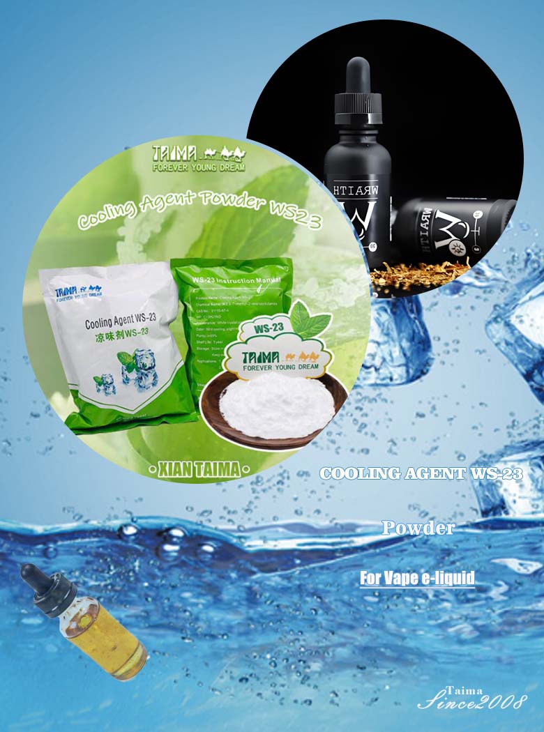 Powder cooling agent Ws-23 koolada food additive for making vape e-liquid