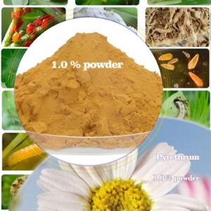 Pyrethrum Extract 25%, 50%, 1.0% powder 1.5% milky liquid Pyrethrins