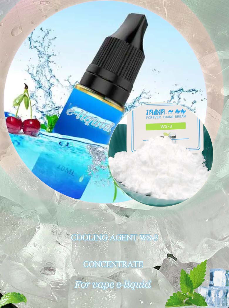 Powder ws-3 cooling agent Ws-23 koolada for making vape e-liquid e-cig