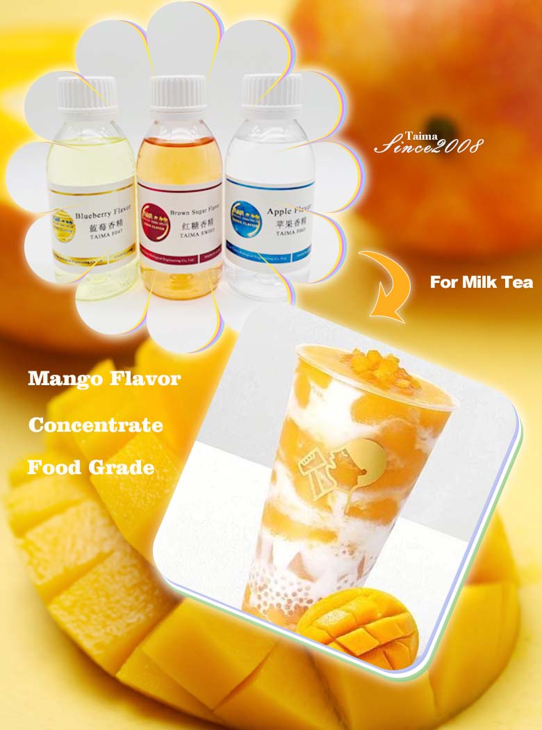 Concentrate Food grade mango fruit flavor for milk tea