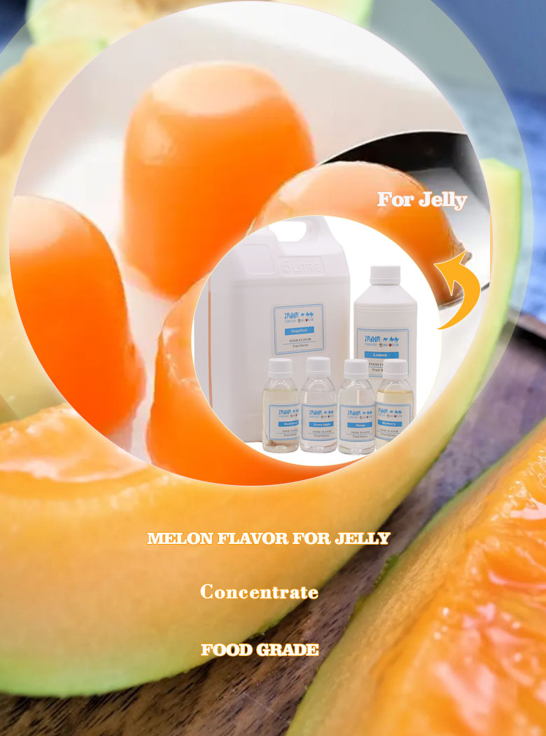 Concentrate Food grade Hami melon fruit flavor for Jelly