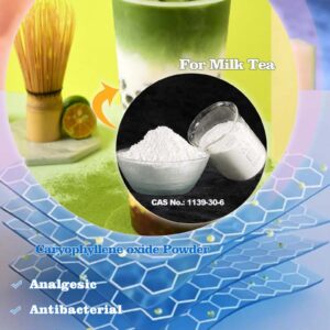 Caryophyllene oxide powder cas 1139-30-6 Improve the taste of the milk tea
