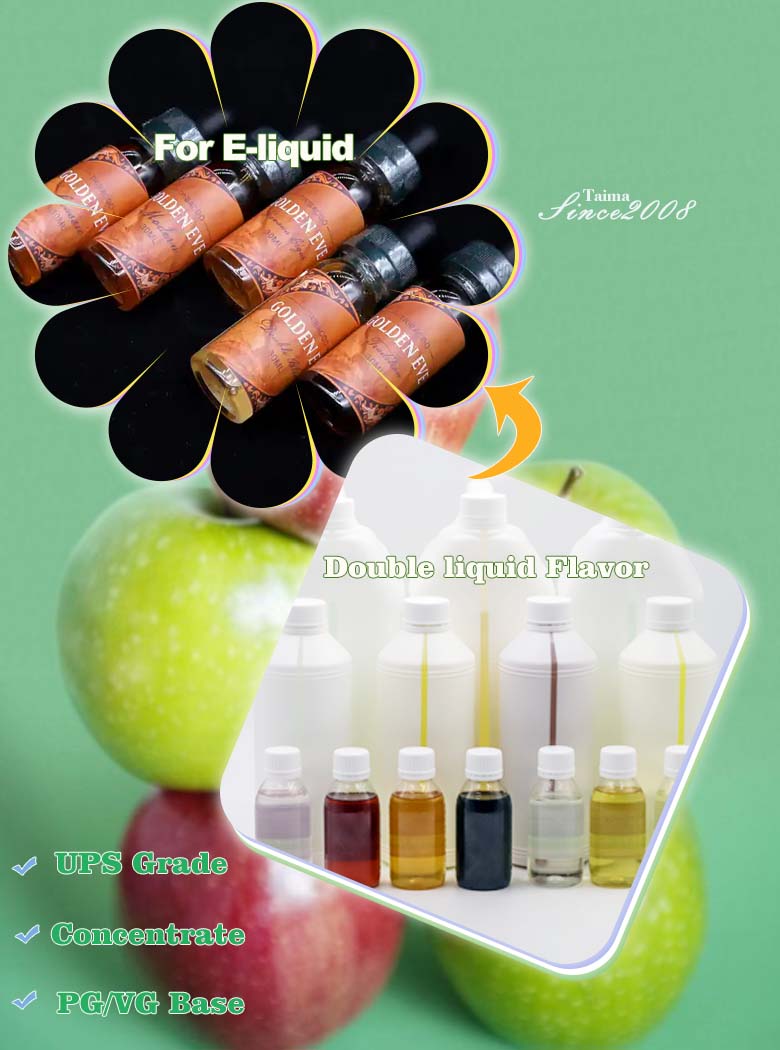 PG/VG base Double apple concentrate liquid Flavor for vape e-liquid