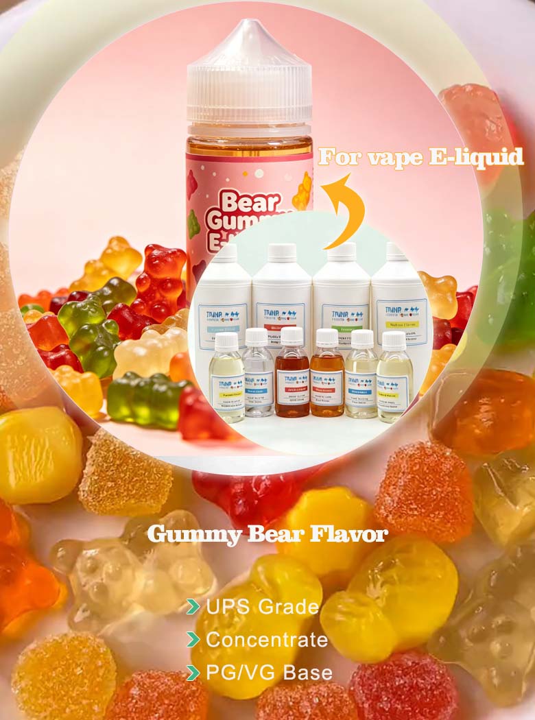 concentrate PG/VG base gummy bear liquid Flavor for vape e-liquid