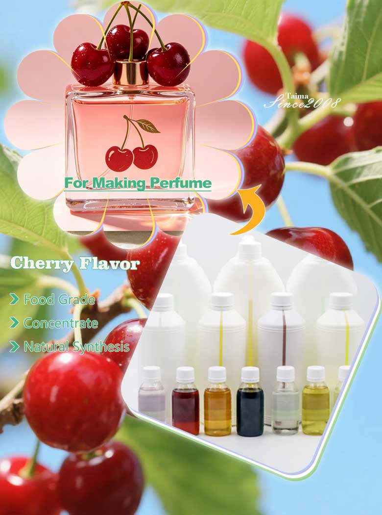Concentrated cherry fruit Liquid Flavour for perfume making
