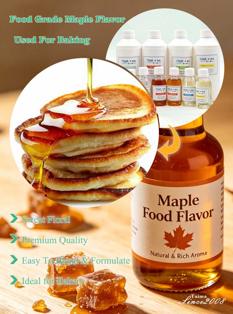 concentrate maple food grade liquid flavor for bakery