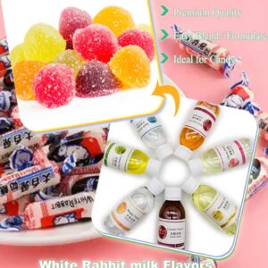 white rabbit milk candy for soft toffee gummy bear