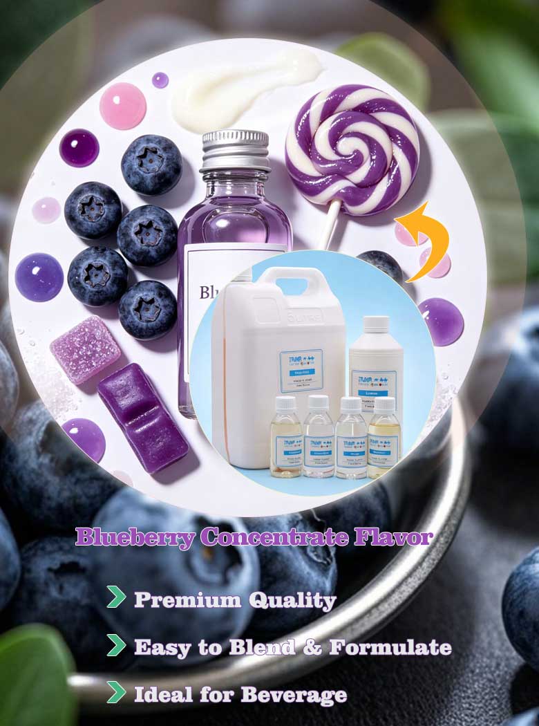 Blueberry flavor liquid fragrance concentrate fruit flavor for candies