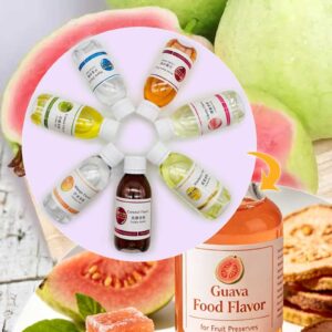 Concentrated guava fruit liquid flavor for making preserved fruit