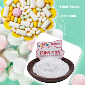 Sugar Substitute Zero-calorie Sucralose Powder Sweetener No Blood Sugar Spike&anti-cavity for Chewing Gum