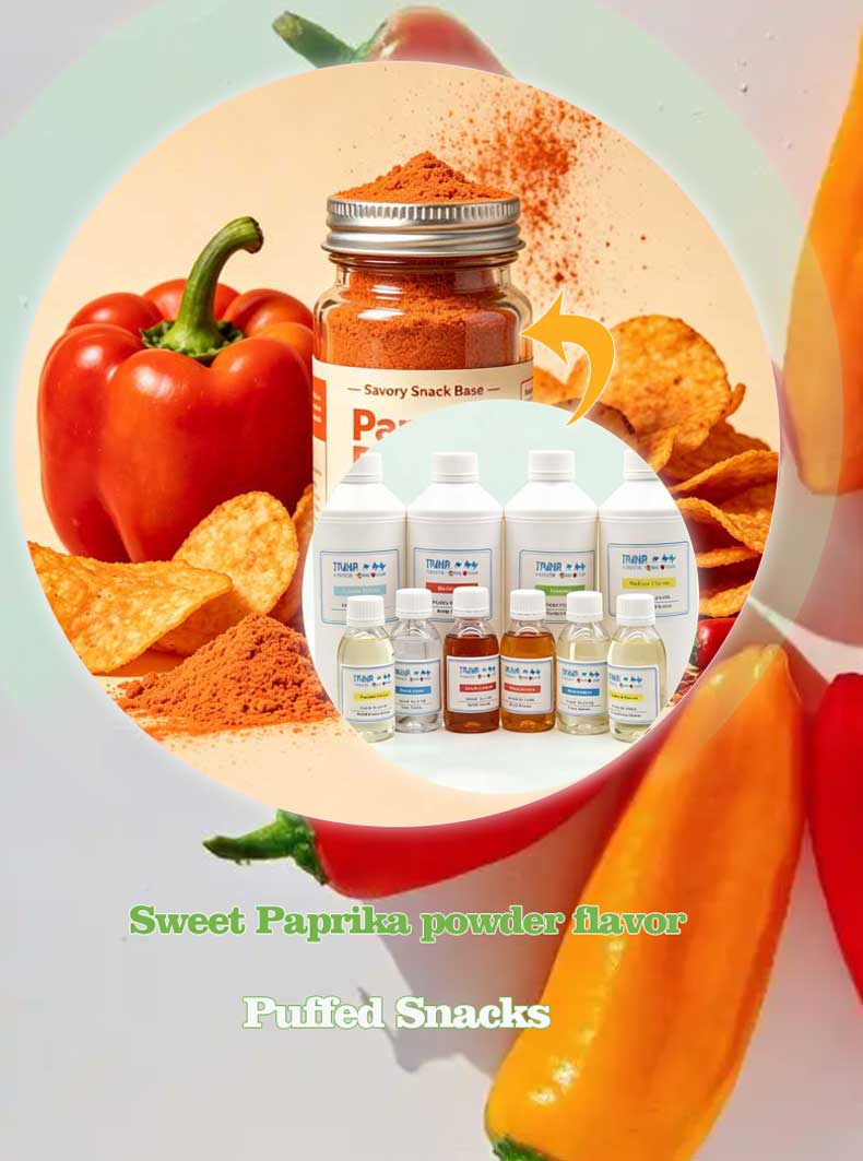 Sweet Paprika powder flavor, food-grade bell pepper aroma fragrance for puffed snacks