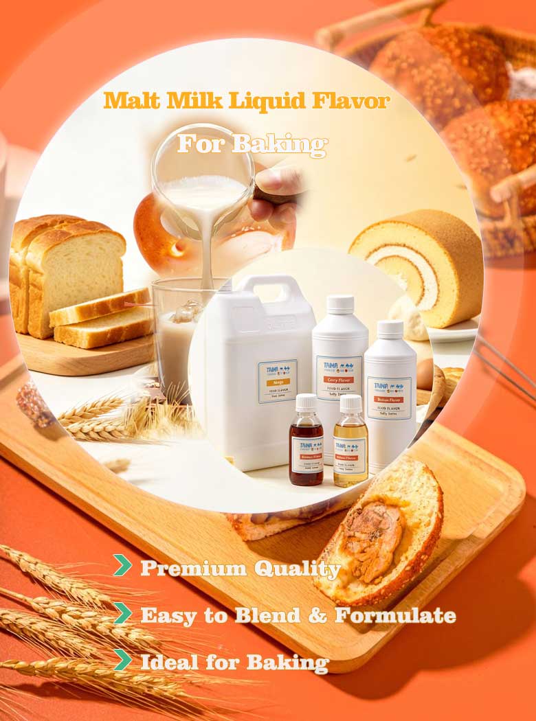 Food-grade malt milk concentrate flavor: Natural Identical Flavoring for baking