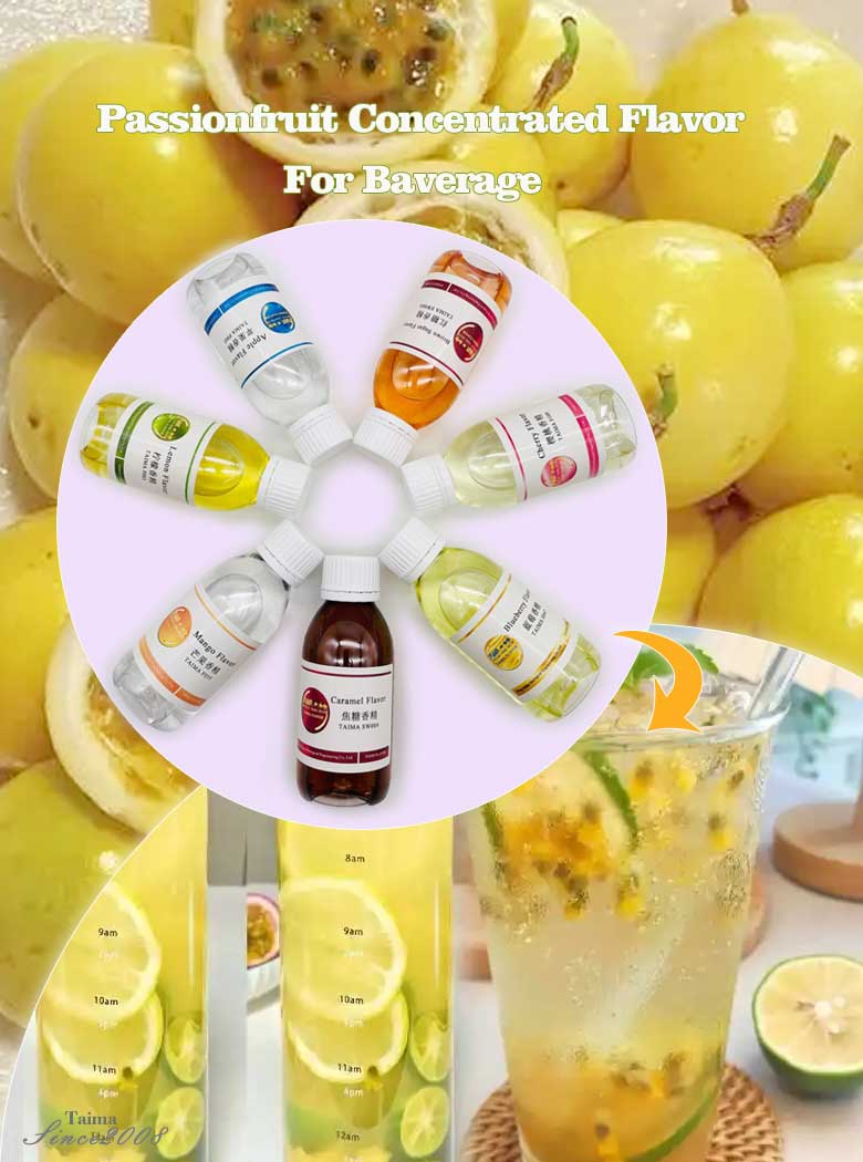 passionfruit flavor liquid fragrance concentrate fruit flavor for beverage
